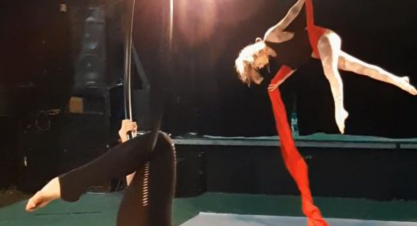 Virtualna pozornica – Zračne akrobatkinje Svilarice