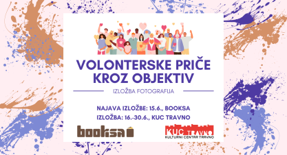Zahvala Volonterskog centra Zagreb KUC-u Travno na suradnji povodom izložbe Volonterske priče kroz objektiv